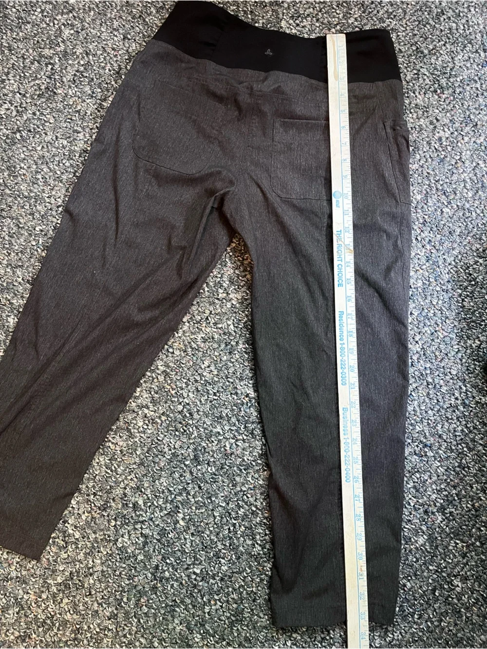 Prana Summit capris. Medium. Black & gray - Picture 9 of 10